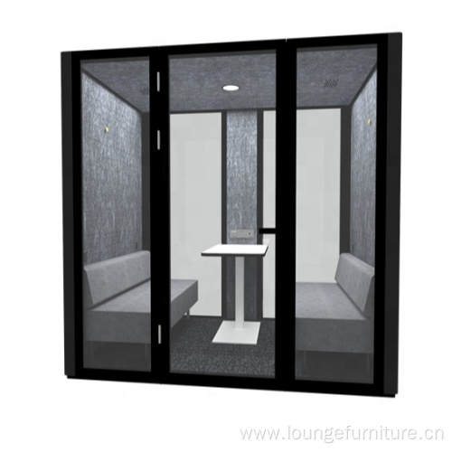 Durable Meeting Phone Booth Office Soundproof Pod